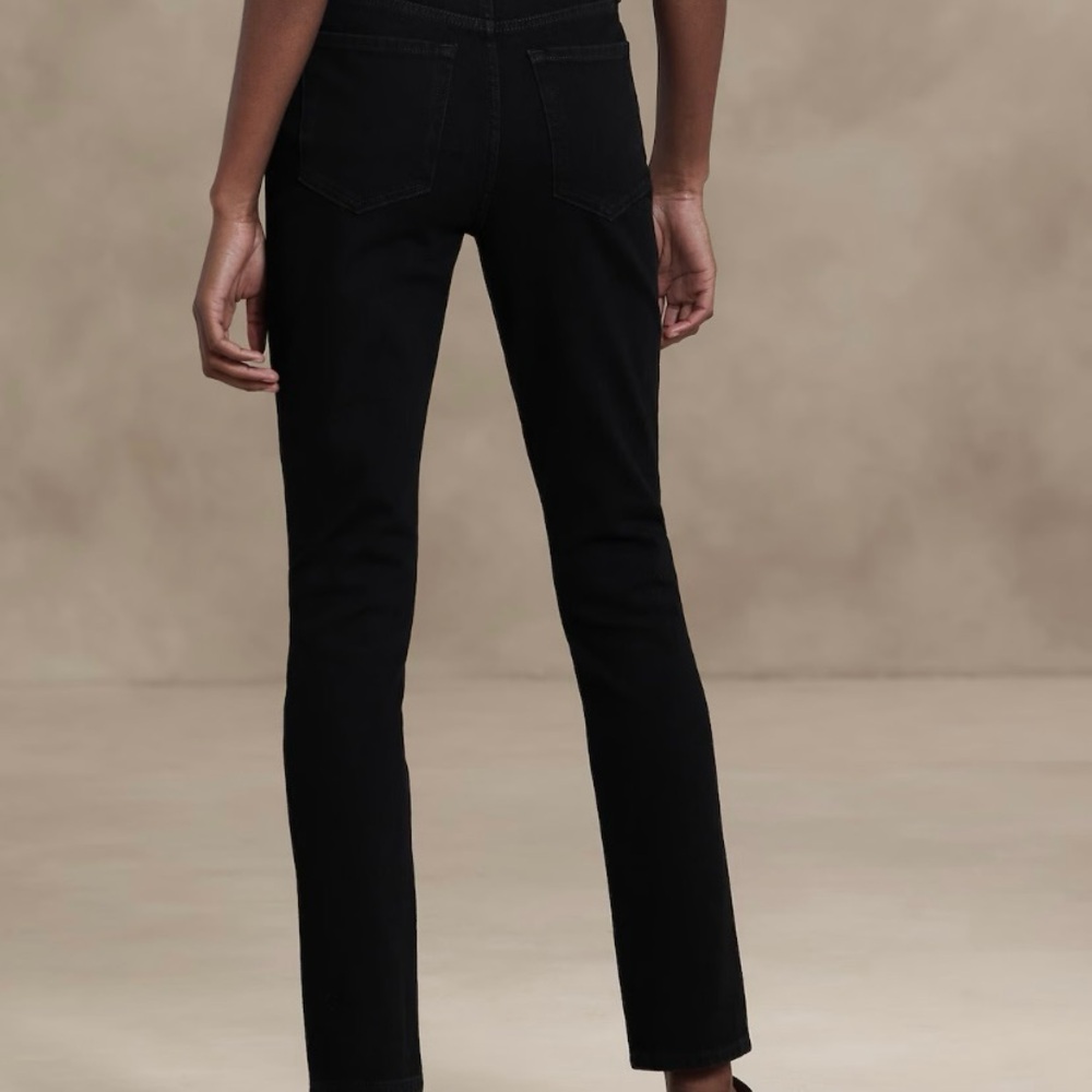 Banana republic ultra high rise slim fit Black Jeans(size 26)
